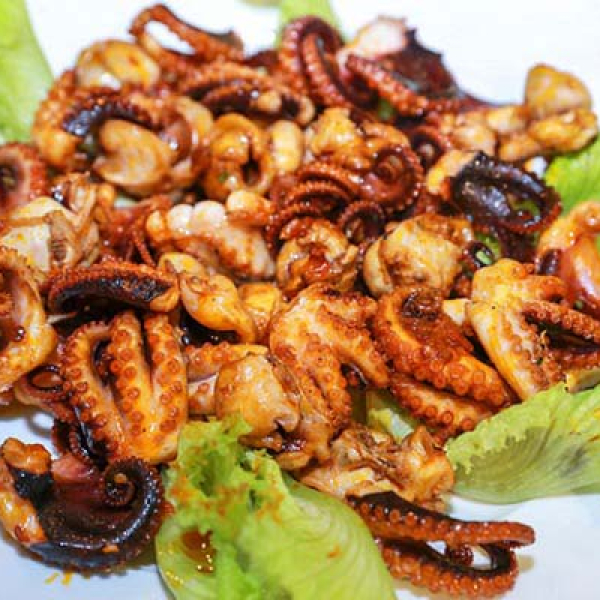 Bạch Tuột Rang Muối