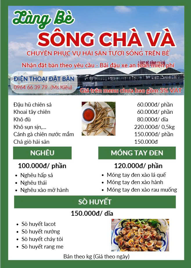 làng bè du lịch long sơn