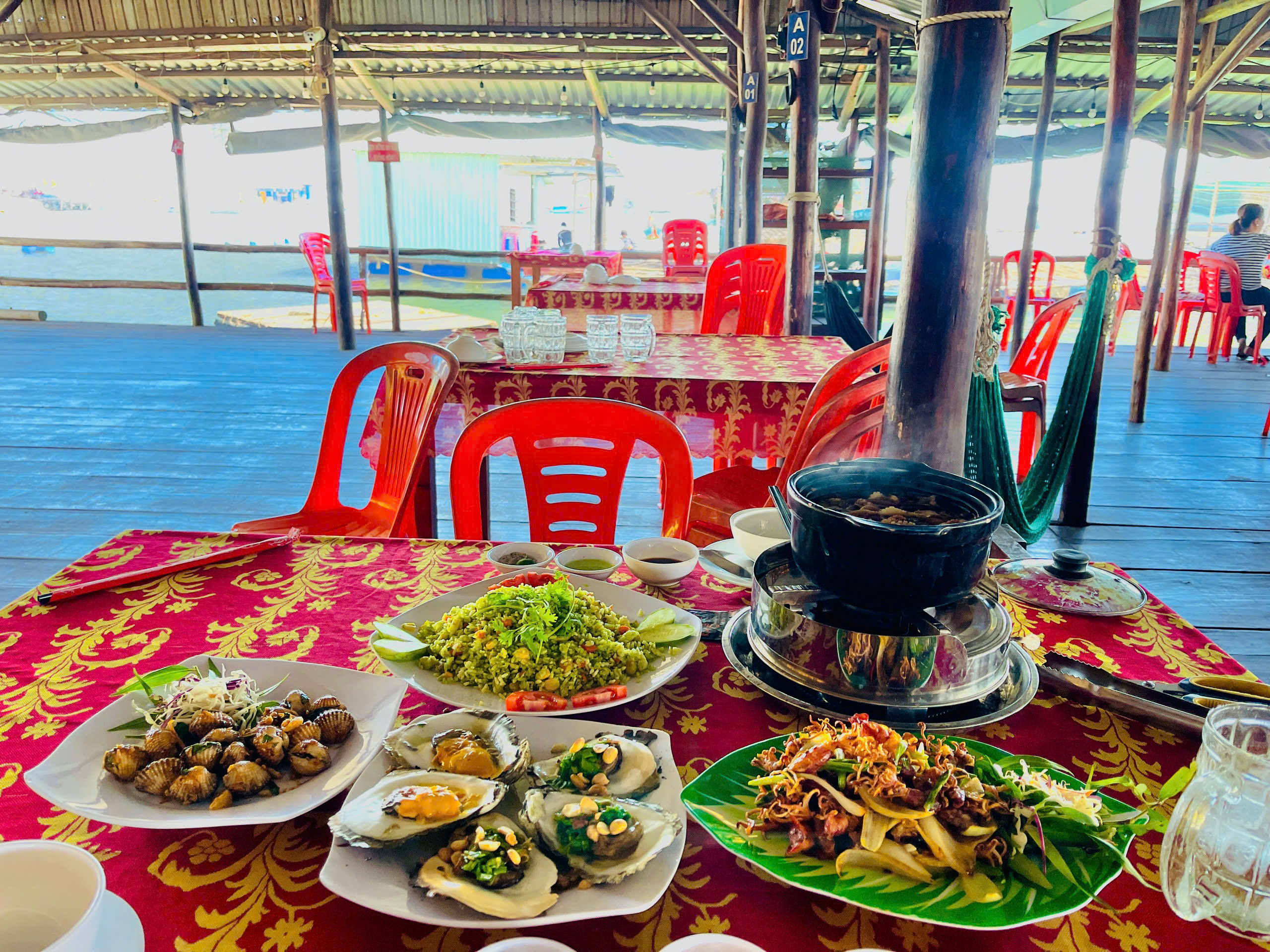 làng bè du lịch long sơn
